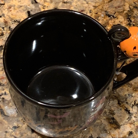Disney Happy Halloween Mug with Mickey Pumpkin Stirrer - Picture 12 of 12